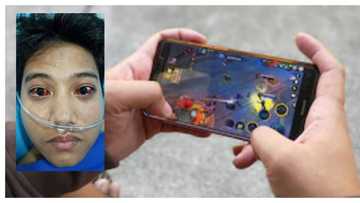 Lalaking labis maglaro ng mobile games, naputukan di umano ng ugat sa mata