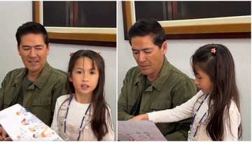 Video of Luna Agoncillo showing her artwork to Vic Sotto goes viral