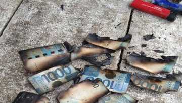 95-anyos na lola, aksidenteng ginamit panggatong ang ilang rolyo ng P1,000-bills na savings niya