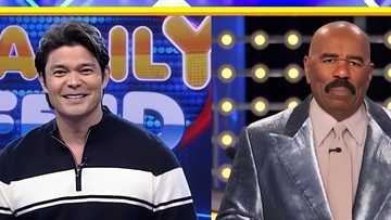 Dingdong Dantes, nakipagkulitan kay Steve Harvey sa espesyal na Family Feud PH anniversary episode