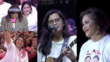 Kakampink celebrities, emosyonal na nakiisa sa thanksgiving rally ng Leni-Kiko tandem
