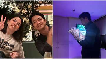 Ria Atayde, binahagi ang picture ni Zanjoe Marudo hawak ang baby nila