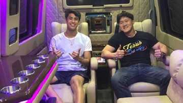 Donny Pangilinan gets emotional after seeing his newly customized van