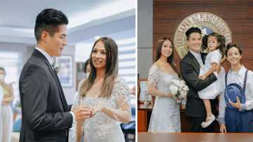 Aubrey Miles, Troy Montero share glimpses of their civil wedding ceremony