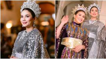 Karylle at Zsa Zsa Padilla, agaw-pansin ang kagandahan sa pagsali nila sa Santa Cruz de Mayo