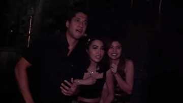 Aljur Abrenica, Ana Jalandoni at Jelai Andres, pumasok sa haunted house para sa isang vlog