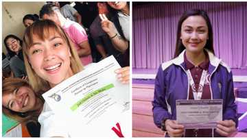 Certified achiever! Jodi Sta. Maria is now a certified acupuncture detoxification specialist