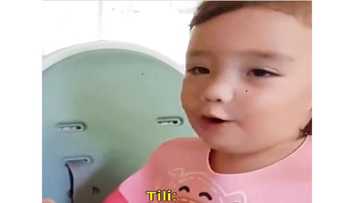 Solenn Heussaff’s daughter baby Thylane thinks she’s a dog in a viral video