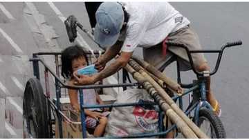 Nakakahabag na sitwasyon ng mag-ama sa lansangan, umani ng simpatya