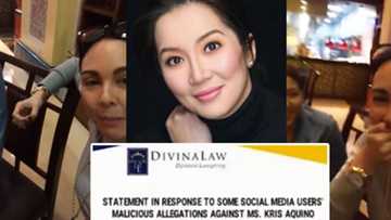 Giyera na 'to! Kris Aquino releases official statement of lawyers after Gretchen Barretto's IG stunt