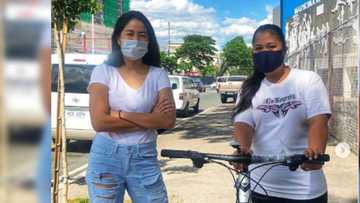 Mayor Vico Sotto reacts to Gretchen Ho, after she gave bicycles to no work-no pay employees