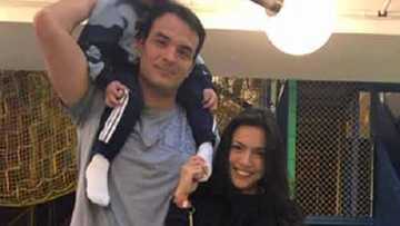 Ciara Sotto’s boyfriend is at home with her son & her brother
