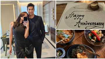 Pia Wurtzbach and Jeremy Jauncey celebrate their 1st wedding anniversary in Dubai