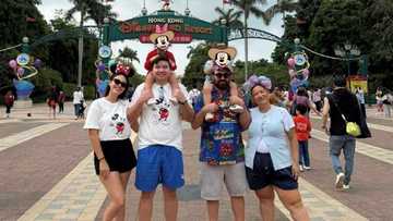 Dominique Cojuangco, ipinasilip ang masayang family trip sa Hong Kong Disneyland