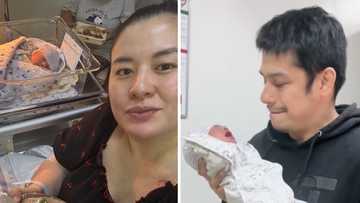 Janna Dominguez and Mickey Ablan welcome newborn baby