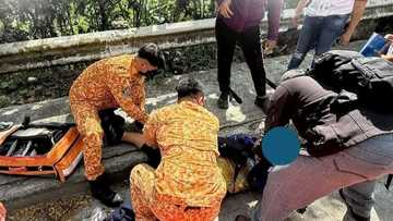 Wally Bayola, naaksidente habang nagmamaneho ng motorsiklo sa Camarines Sur