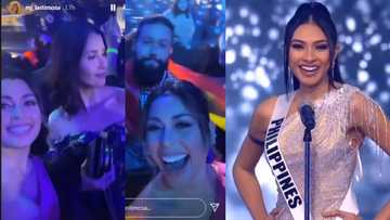 MJ Lastimosa at Shamcey Supsup, todo hiyaw habang rumarampa si Beatrice Luigi Gomez