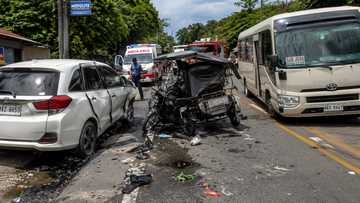 Pitong katao kabilang ang buntis, nasawi sa banggaan ng SUV, tricycle at bus sa Batangas