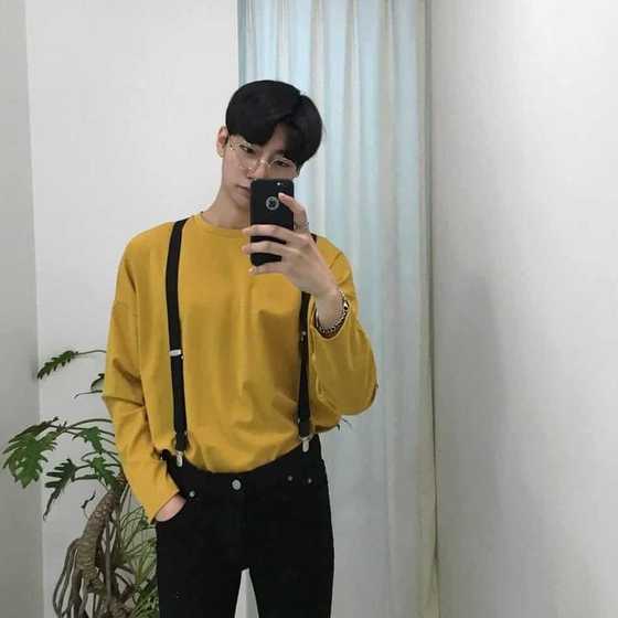 Korean outfit for men: Trends in 2020 (photos) - KAMI.COM.PH