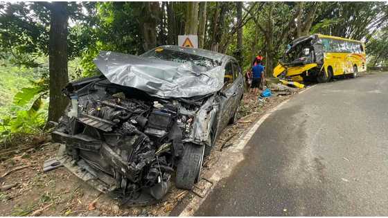 7 Patay, mahigit 100 sugatan sa banggaan ng bus at kotse sa Majayjay, Laguna