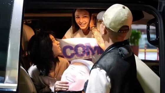 Katrina Halili, masayang sinalubong si Kris Lawrence sa kanyang pagbabalik sa Pinas