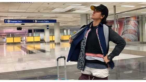 Pasaherong may "excess baggage," nakalusot nang isuot ang nasa 2 kilong damit