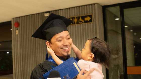 Sarina Hilario, kinagiliwan sa pagtulog niya habang nagaganap ang kanilang Moving Up Ceremony