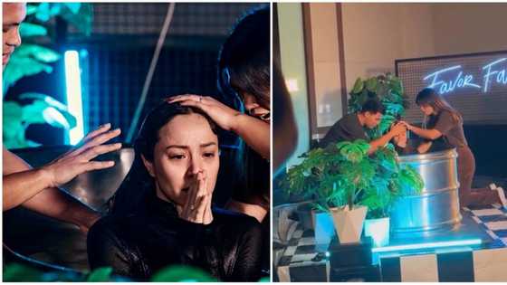 Cristine Reyes shares stories behind her baptism at Favor Church