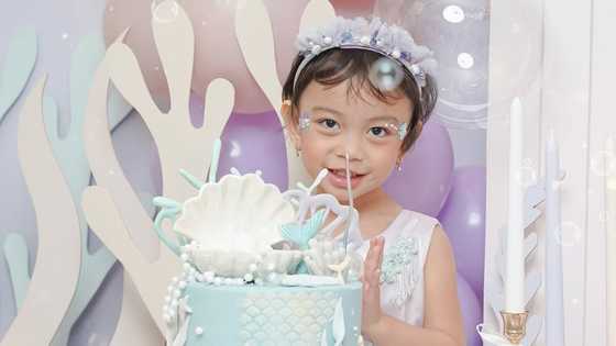 Anak ni Jhong Hilario na si Sarina, kinagiliwan dahil sa birthday shoot niya