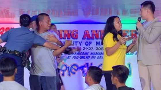 Marlo Mortel, gets scared after drunk audience confronted him onstage