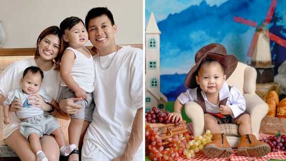 Adorable photoshoot ng baby nina Scottie at Jinky Thompson, kinagiliwan