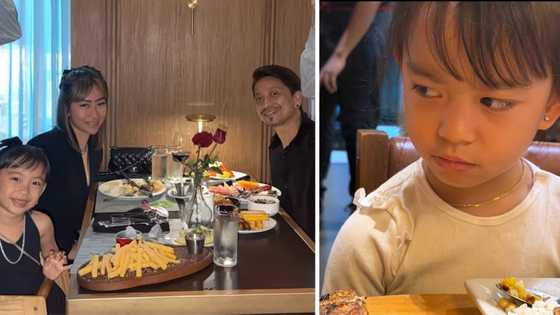 Sarina playfully reacts to Jhong Hilario feeding Maia Azores; her unexpected comment turns into cute highlight