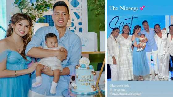 Scottie Thompson’s baby gets baptized; PBA star also celebrates his birthday