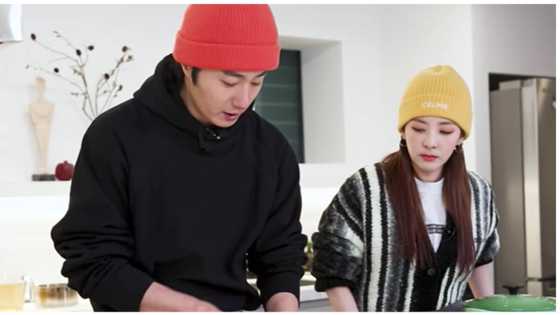 South Korean actor na si Jung Il-woo, pinagluto ng Filipino food si Sandara Park