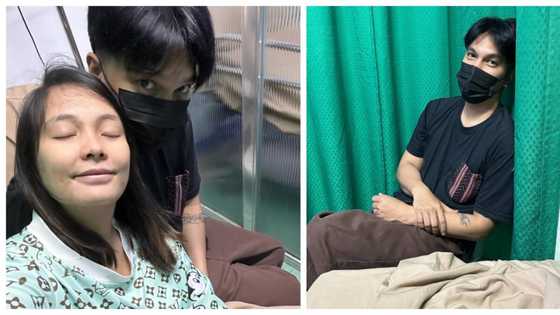 Pregnant Lovely Abella gets hospitalized; thanks Benj Manalo for caring for her