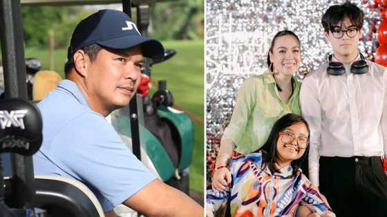 Raymart Santiago, spotted sa birthday party ng anak nila ni Claudine Barretto na si Sabina