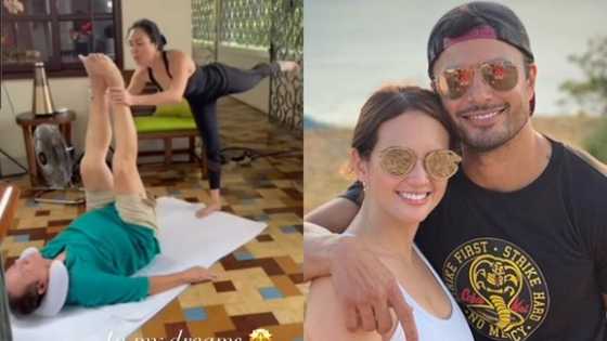 Gretchen Barretto, Tonyboy Cojuangco, sinubukang gayahin sina Ellen Adarna, Derek Ramsay sa viral video