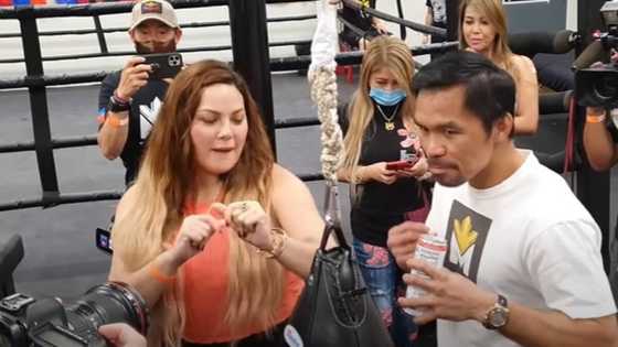 KC Concepcion visited Manny Pacquiao in LA & danced with him