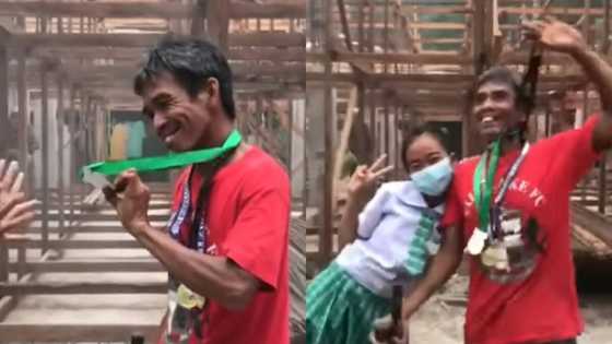 Video ng pag-sorpresa ng anak sa kanyang ama habang ito ay nasa trabaho, viral