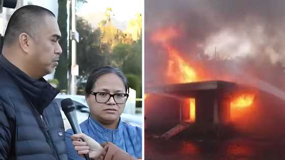 Bahay ng mag-asawang Pinoy sa California na buong buhay na ipinundar, nasunog sa wildfire