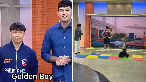 Golden Boy Carlos YOLO, napadpad, nagpakitang-gilas sa "Unang Hirit"