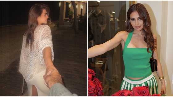 Max Collins shares photo of her holding hands with a guy