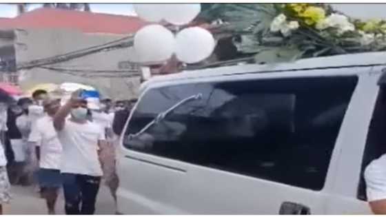 Libing na sikat na TikTok dance ang pinatugtog, viral sa social media