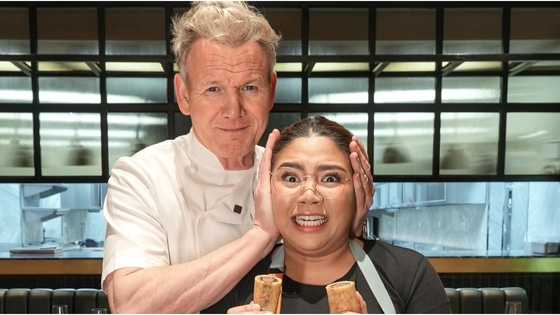 Abi Marquez matapang na kumasa sa hamon sa kanya ni Gordon Ramsay na "BEEF WELLINGTON LUMPIA"