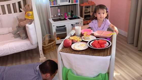 Paolo Contis, sobrang hands-on sa TVC shoot ng anak na si Summer