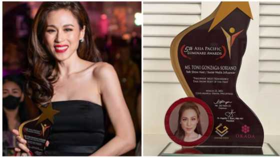 Toni Gonzaga, napahanga ang netizens sa kanyang pinakabagong award