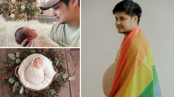 Transman Jesi Corcuera, ipinakita na ang mukha ng baby niya; ibinida ang photoshoot nito