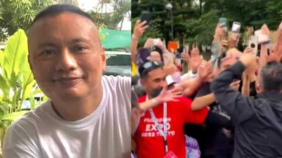 Andrew E, dinumog ng fans sa Tokyo, Japan bago mag-perform sa Philippine Expo 2022