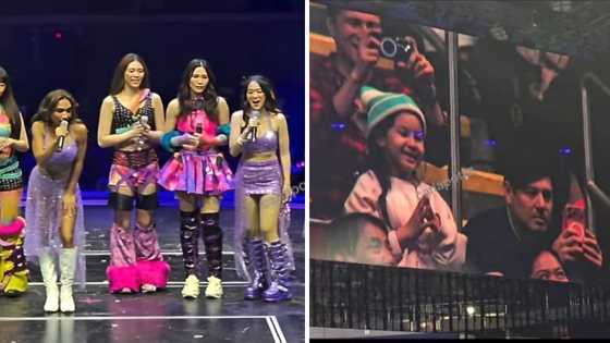 Rochelle Pangilinan’s daughter Shiloh thrilled as BINI joins SexBomb Girls on stage