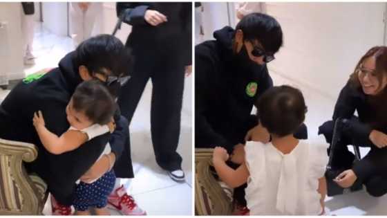 Netizens, na-touch sa pagiging magiliw nila Daniel Padilla at Kathryn Bernardo kay Baby Zoe Miranda